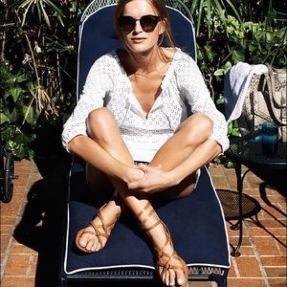 Tory Burch Lucas Flat Sandals